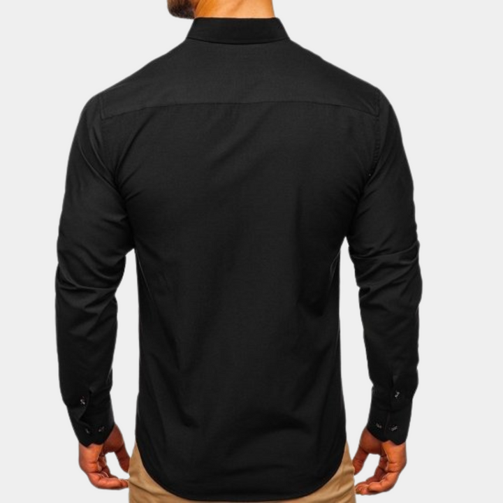MANHATTAN™ | Contrast Long-Sleeve Shirt