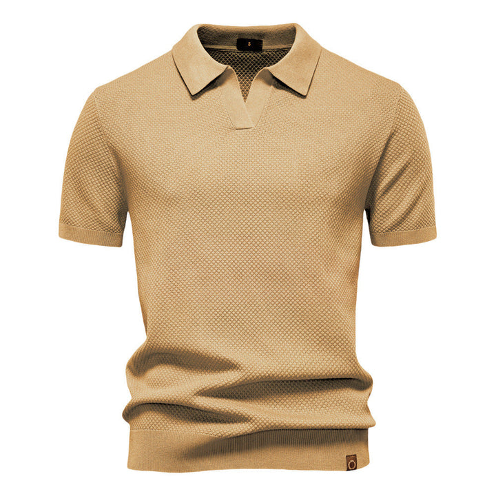 Milan | Textured Knit Polo