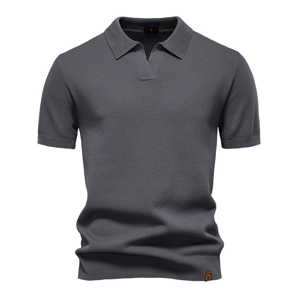 Milan | Textured Knit Polo