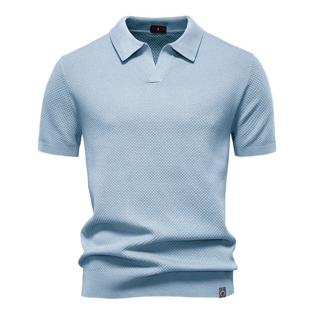 Milan | Textured Knit Polo