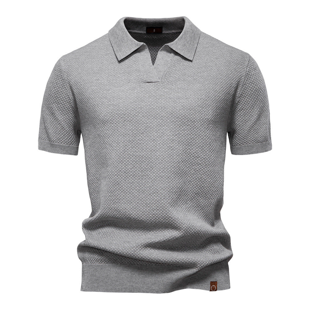 Milan | Textured Knit Polo