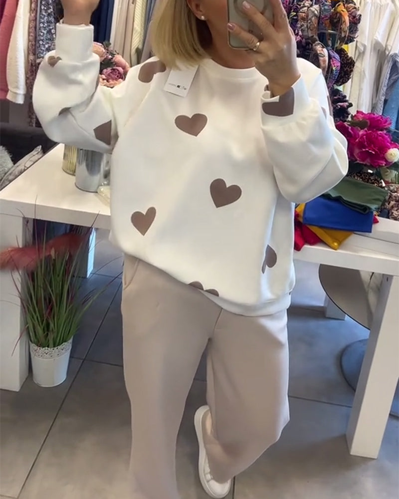 Cozy Heart Sweater