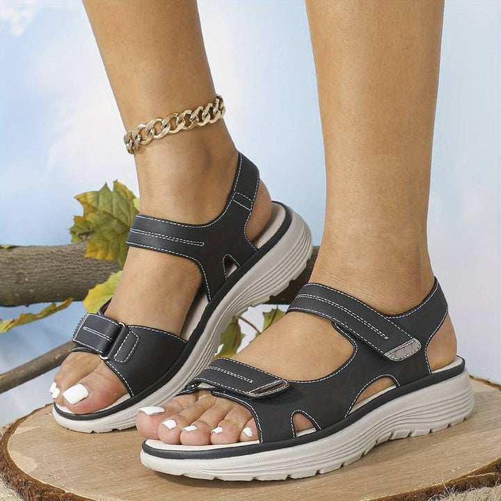 VitaSole™ | High-Quality Orthopedic Leather Sandals”